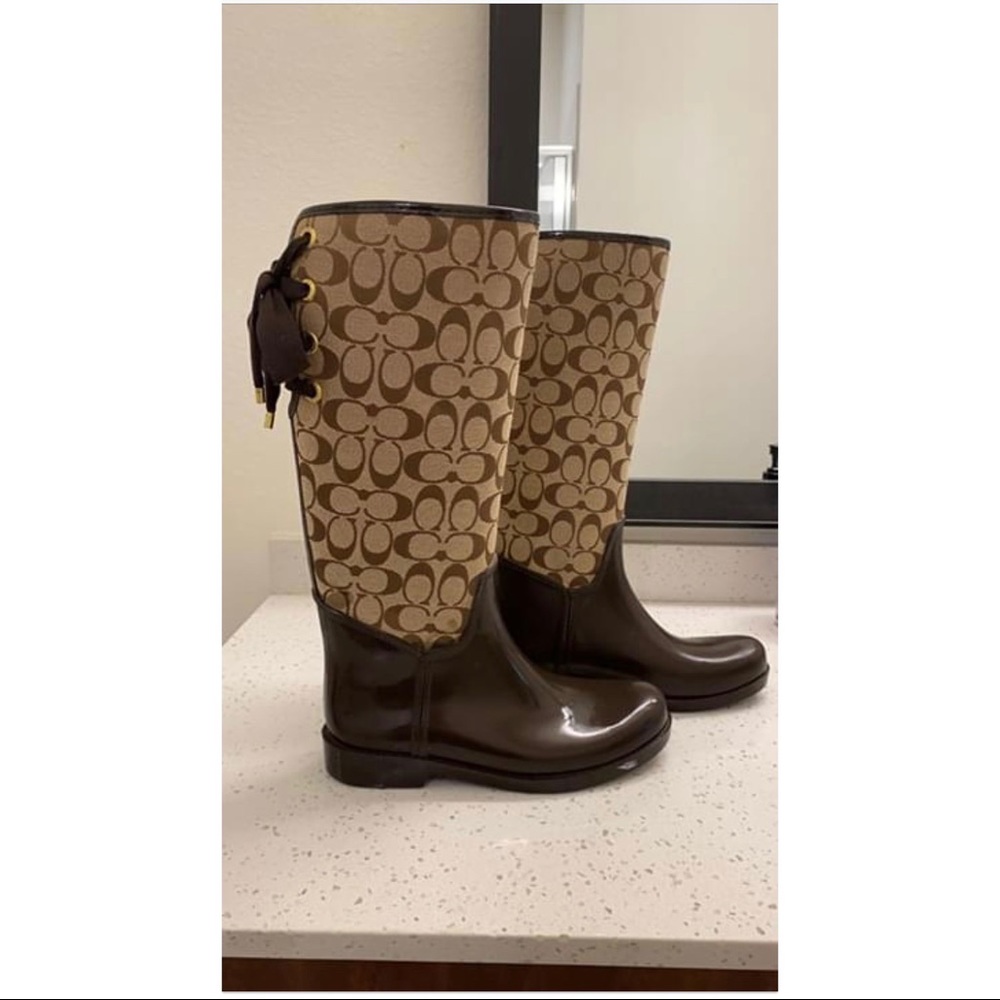 Coach Rain boots